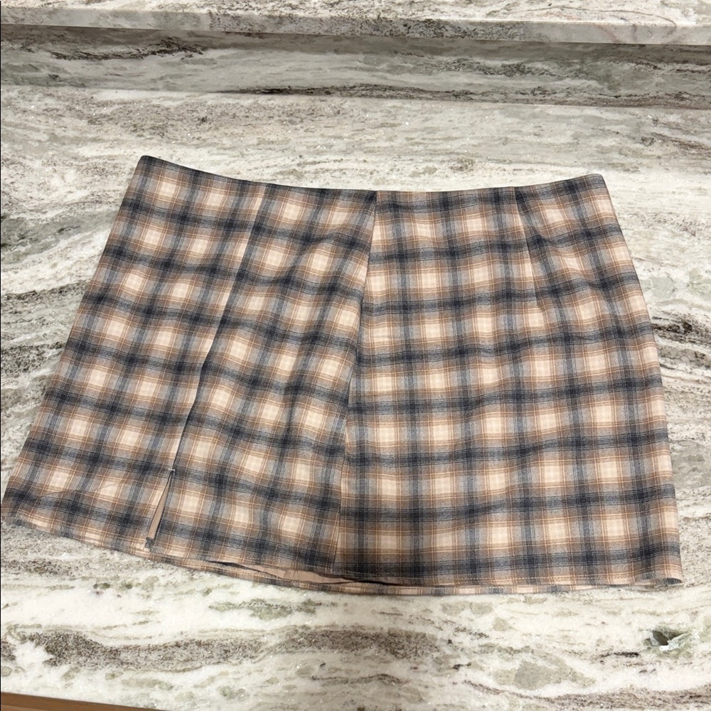 Old Navy Plaid Mini Skirt Size XXL